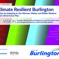 Climate Resilient Burlington: A Plan for Adapting to Our Warmer, Wetter and Wilder Weather – May 2022 Draft thumbnail icon